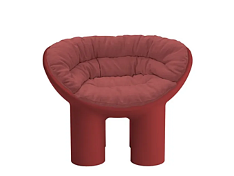 Fauteuil en polyéthylène rembourré avec accoudoirs Roly Poly Driade Fauteuil en polyéthylène rembourré avec accoudoirs Roly Poly Driade usine Driade de l'Italie