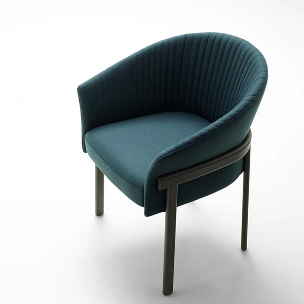 Fauteuil en tissu rembourré avec accoudoirs Valmy LIGNE ROSET 10261750/58/74 usine LIGNE ROSET de l'Italie. Foto №3