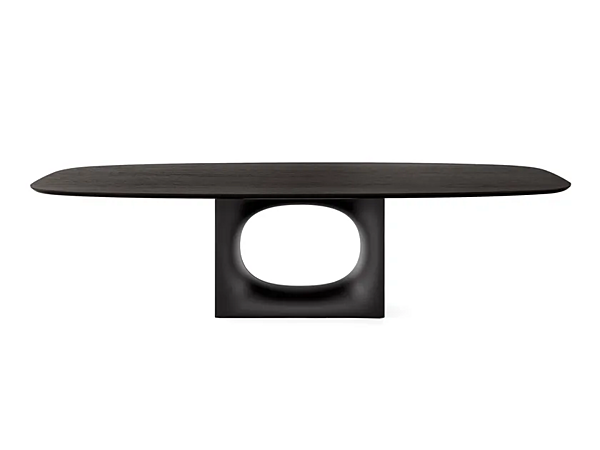Table basse ovale en verre Holo Kristalia usine Kristalia de l'Italie. Foto №2