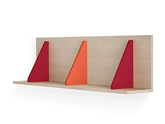 Unité murale en bois Pitagora Nidi