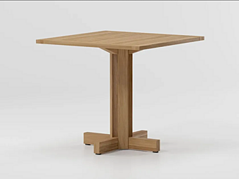 Table à manger carrée en bois KETTAL ALTAIR