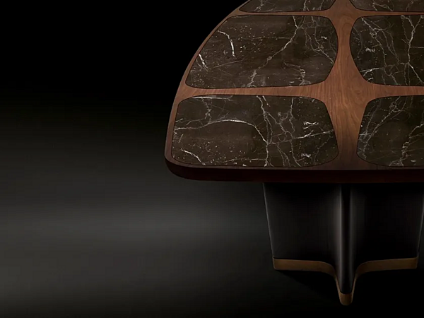 Table de salon en bois Bigwig GIORGETTI usine GIORGETTI de l'Italie. Foto №6