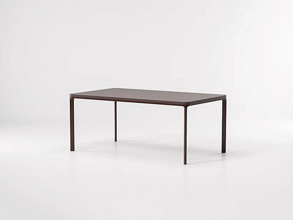 Table de jardin rectangulaire en aluminium KETTAL Park Life usine KETTAL de l'Italie. Foto №4
