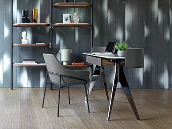 Bureau secrétaire en marbre Jim BertO usine BertO de l'Italie