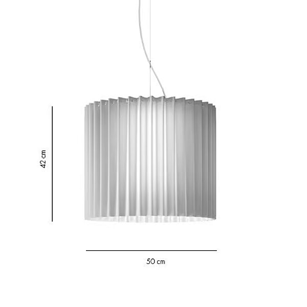Suspension en Trevira CS fluorescente AXOLIGHT usine Axolight de l'Italie. Foto №5