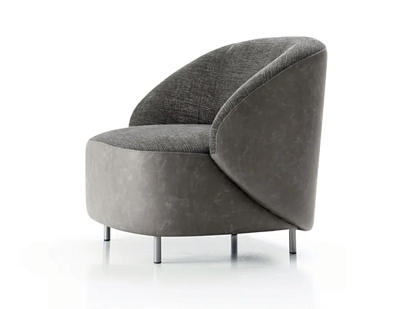 Fauteuil en tissu avec accoudoirs Pandi CORTEZARI 706 usine CORTE ZARI de l'Italie. Foto №14