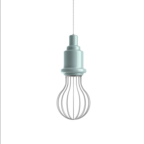 Lampe suspendue en céramique Edison Big A MARIONI 02190GA usine MARIONI de l'Italie. Foto №3
