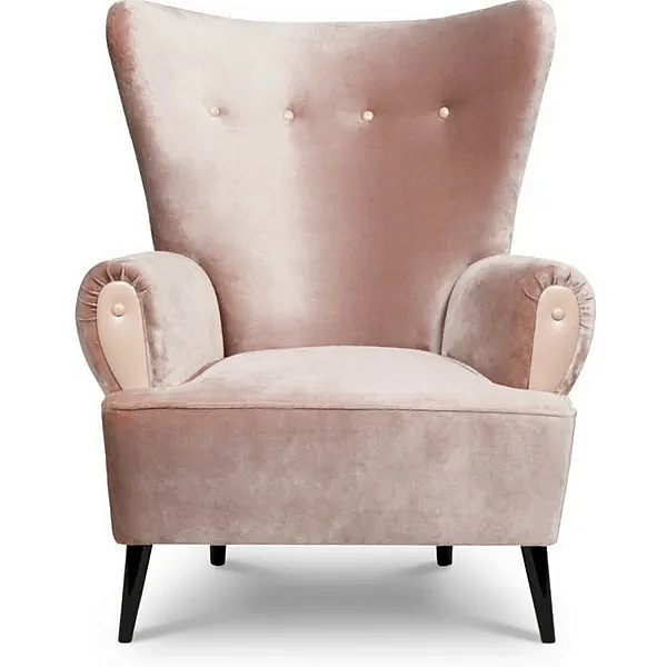 Fauteuil en velours avec accoudoirs BRABBU Clerk usine BRABBU de l'Italie. Foto №2