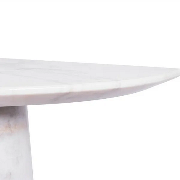 Table console en marbre Estremoz Demilune collection Agra III BRABBU usine BRABBU de l'Italie. Foto №5