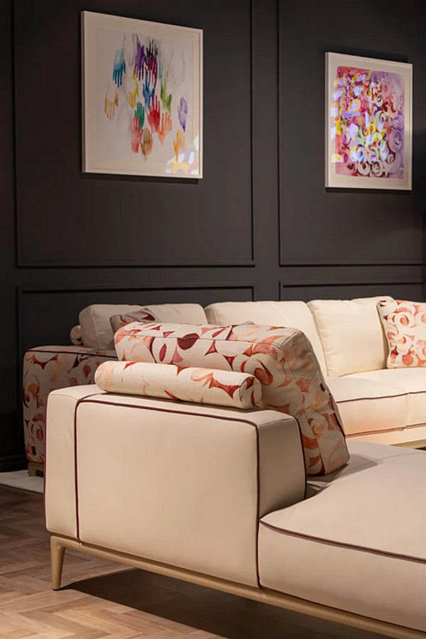 Lit de jour en cuir rembourré Moon H FORMITALIA -Dormeuse-B usine FORMITALIA de l'Italie. Foto №4