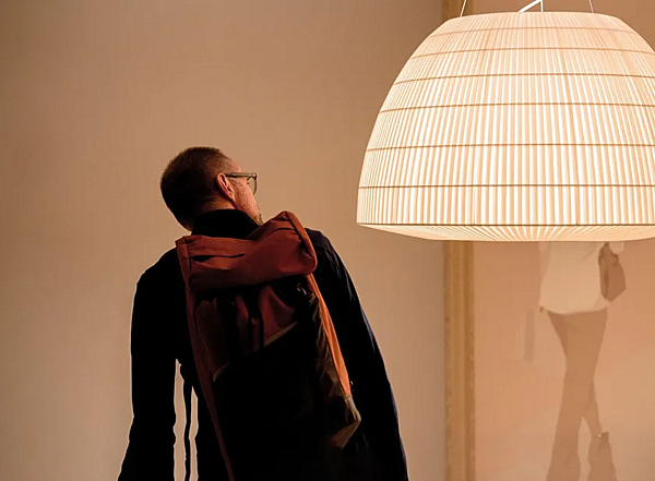 Suspension en tissu Bell AXOLIGHT usine Axolight de l'Italie. Foto №16