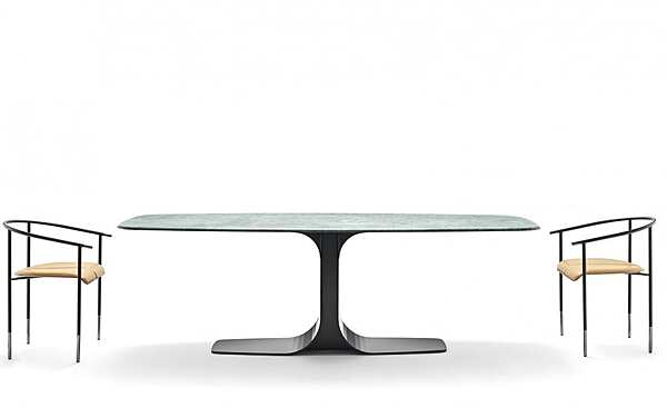 Table rectangulaire en marbre Alan FASEM usine FASEM de l'Italie. Foto №4