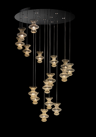 Lustre Barovier&Toso Spinn 7219