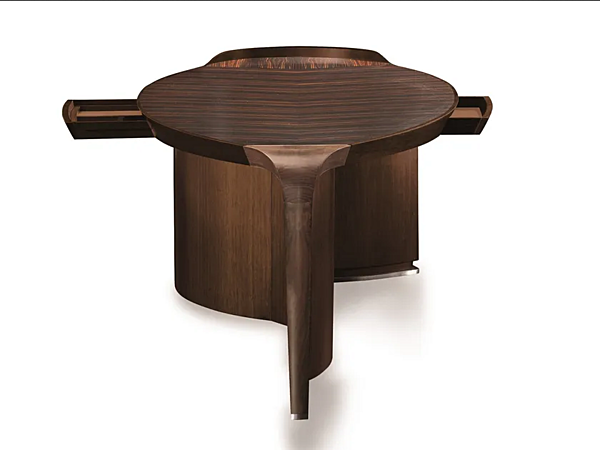 Bureau en bois avec tiroirs Erasmo GIORGETTI usine GIORGETTI de l'Italie. Foto №3