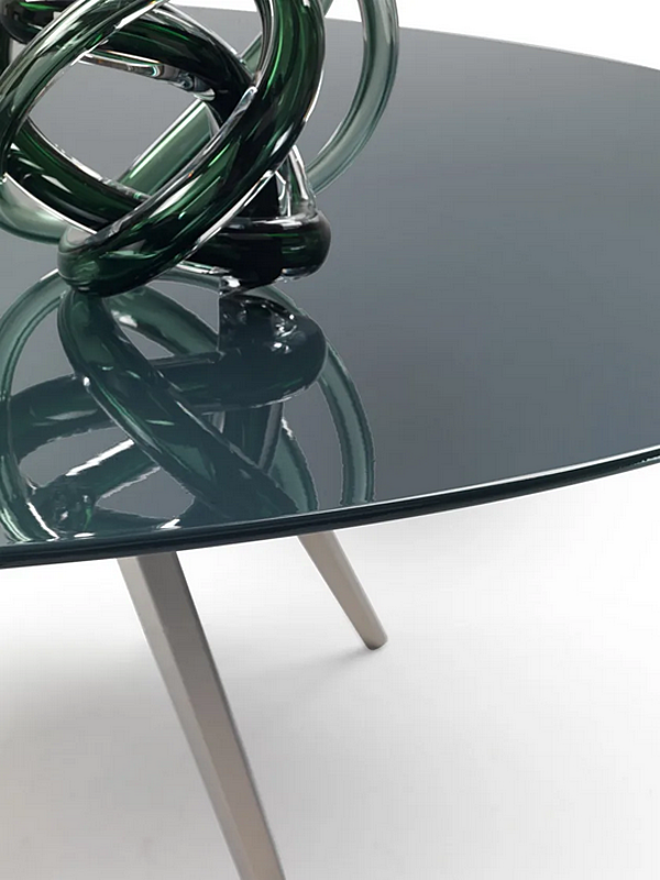 Table ronde en bois Zefiro FLEXFORM usine FLEXFORM de l'Italie. Foto №3