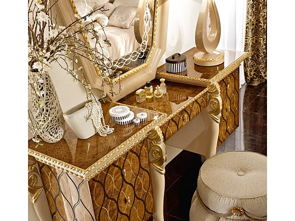 Miroir mural encadré en verre A.R. Arredamenti collection Harmony 380/S usine A.R.ARREDAMENTI SRL de l'Italie. Foto №2