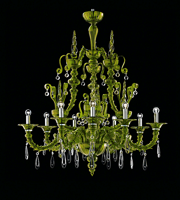 Lustre Barovier&Toso Dhamar 5596/12 usine Barovier&Toso de l'Italie. Foto №6