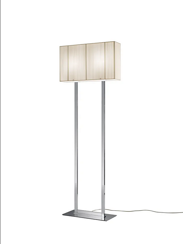 Lampe sur pied en soie faite main AXOLIGHT Clavius PT CLAVIU E27 usine Axolight de l'Italie. Foto №3