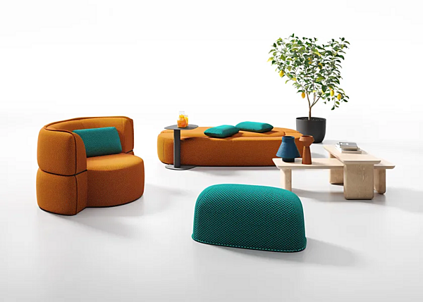 Скамья из дерева Caillou Liu Jo Living Collection CMB usine Liu Jo Living Collection de l'Italie. Foto №6