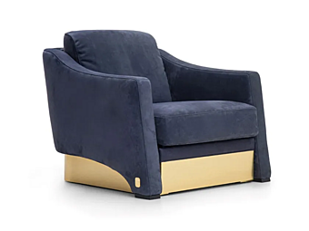 Fauteuil de cinéma à dossier rembourré en cuir FORMITALIA collection Muzio Relax usine FORMITALIA de l'Italie