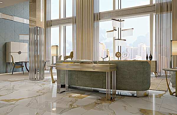 Table console rectangulaire en bois Symphony Infinity Bizzotto Italia usine Bizzotto Italia de l'Italie. Foto №3