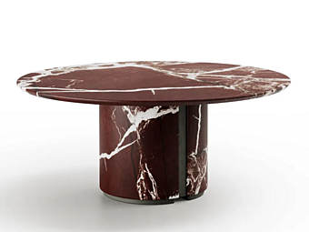 Table basse en marbre pour salon Capital Collection Ercolino usine Capital Collection de l'Italie