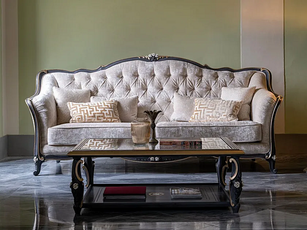 Canapé trois places en tissu classique Savio Firmino 3279 3279DIV usine SAVIO FIRMINO de l'Italie. Foto №2