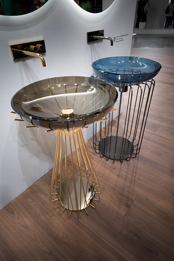 Lavabo rond sur pied en marbre Tristano e Isotta ARTELINEA IST1, ISO1 usine ARTELINEA de l'Italie. Foto №10