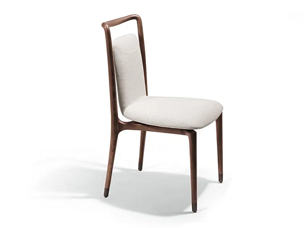Chaise en tissu avec accoudoirs GIORGETTI Ibla 55100 usine GIORGETTI de l'Italie. Foto №2
