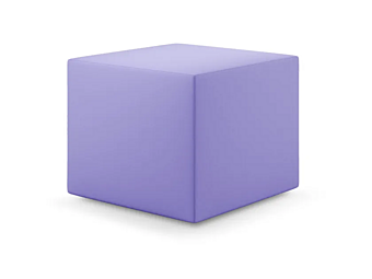 Pouf carré en tissu rembourré Pan R Adrenalina IMB1072127