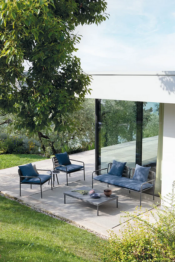 Chaise de jardin en aluminium avec accoudoirs Atmosphera AIR usine ATMOSPHERA de l'Italie. Foto №2