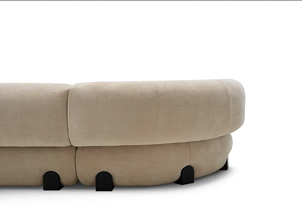 Canapé d'angle en tissu Simposio Saba usine SABA de l'Italie. Foto №11