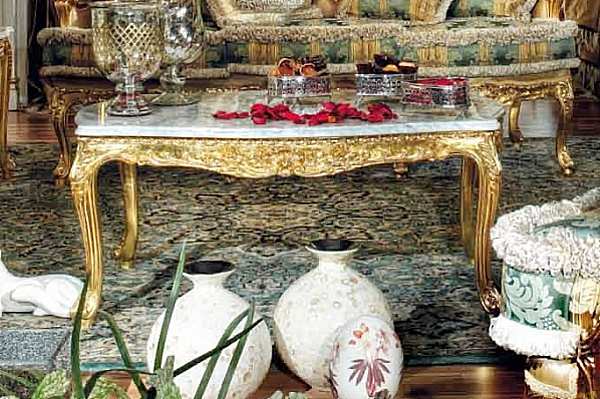 Table basse ASNAGHI INTERIORS GD2604 Gold collection