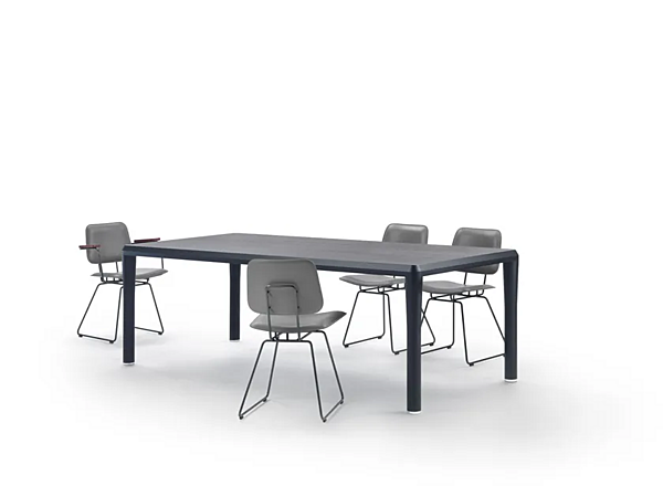 Table rectangulaire en bois Kobo FLEXFORM usine FLEXFORM de l'Italie. Foto №4