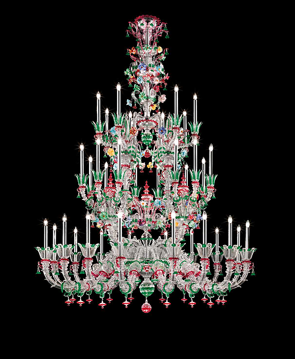 Lustre Barovier &amp;Toso 4607/36 usine Barovier&Toso de l'Italie. Foto №1