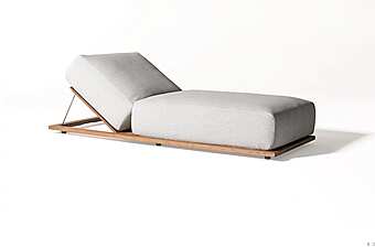 Chaise longue MERIDIANI (CROSTI)