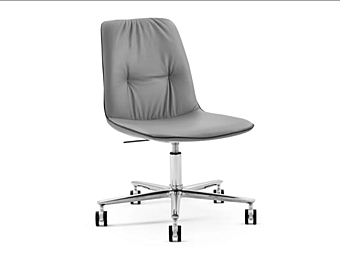 Chaise de bureau réglable en hauteur avec roulettes et base à 5 branches Eforma Lisa 5 Ways Chaise de bureau réglable en hauteur avec roulettes et base à 5 branches Eforma Lisa 5 Ways usine Eforma de l'Italie