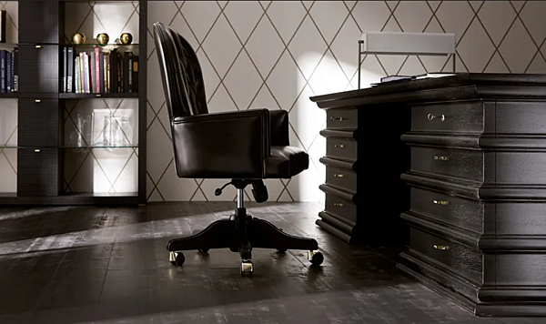 Bureau d'écriture rectangulaire en bois Manon OPERA CONTEMPORARY (ANGELO CAPPELLINI) usine OPERA CONTEMPORARY de l'Italie. Foto №3