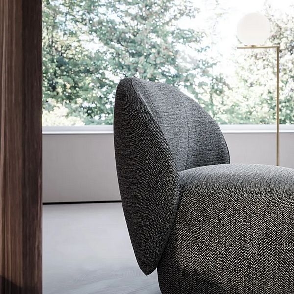 Fauteuil rembourré en tissu invité Liu Jo Living Collection GUE PNO usine Liu Jo Living Collection de l'Italie. Foto №11