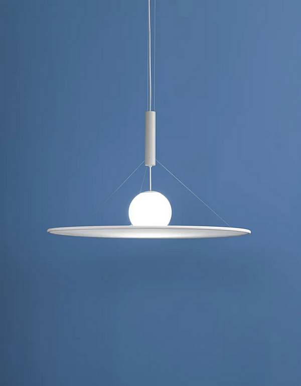 Suspension LED réglable en métal AXOLIGHT Manto usine Axolight de l'Italie. Foto №10