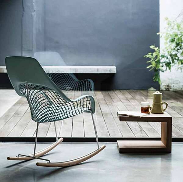 Chaise berçante MIDJ Guapa DN usine MIDJ de l'Italie. Foto №4