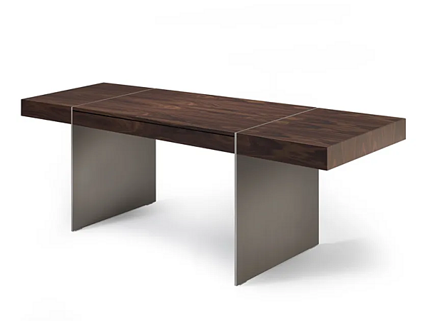 Bureau en bois rectangulaire avec tiroirs Milano I 4 Mariani usine i 4 Mariani de l'Italie. Foto №2