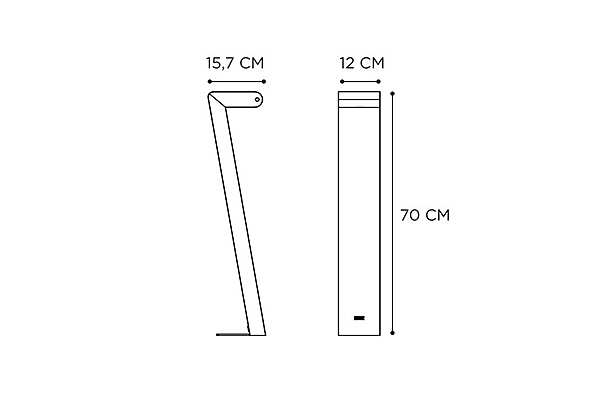 Lampe extérieure ROYAL BOTANIA SEP070W usine ROYAL BOTANIA de l'Italie. Foto №3