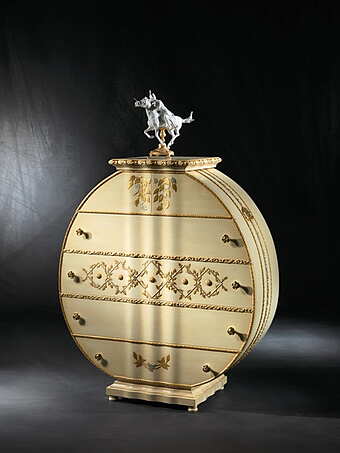 Commode en bois avec miroir CARPANELLI usine CARPANELLI de l'Italie