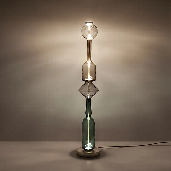 Lampe sur pied en verre soufflé ICONE LUMINOSE Paolo Castelli usine Paolo Castelli de l'Italie. Foto №2