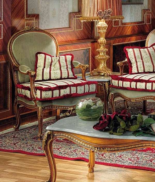 Fauteuil ASNAGHI INTERIORS GD5401 Gold collection