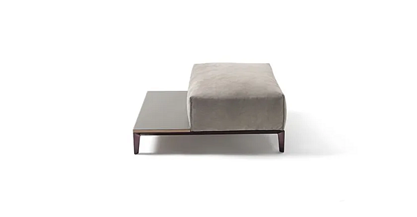 Table basse pouf en tissu Taylor Frigerio usine Frigerio de l'Italie. Foto №2