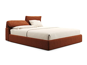 Lit double avec panneau rembourré en tissu Gavi Twist Liu Jo Living Collection usine Liu Jo Living Collection de l'Italie