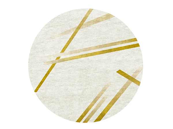 Tapis en soie de bambou fait main sur mesure GIORGETTI Reflex gradient rond GA142 usine GIORGETTI de l'Italie. Foto №1