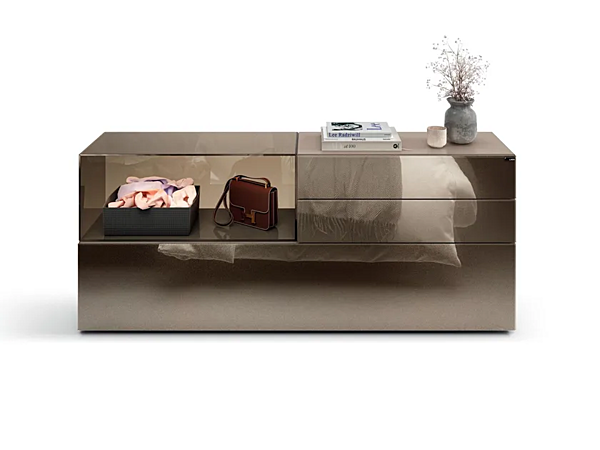 Commode en verre 36E8 LAGO collection 2137 2137 usine LAGO de l'Italie. Foto №1